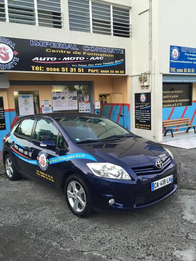 Permis auto Le Lamentin